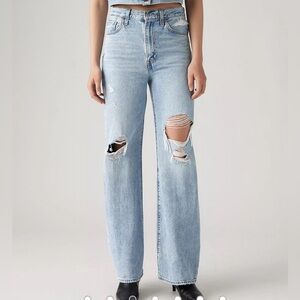 Levi’s Ribcage Wide Leg Jeans
